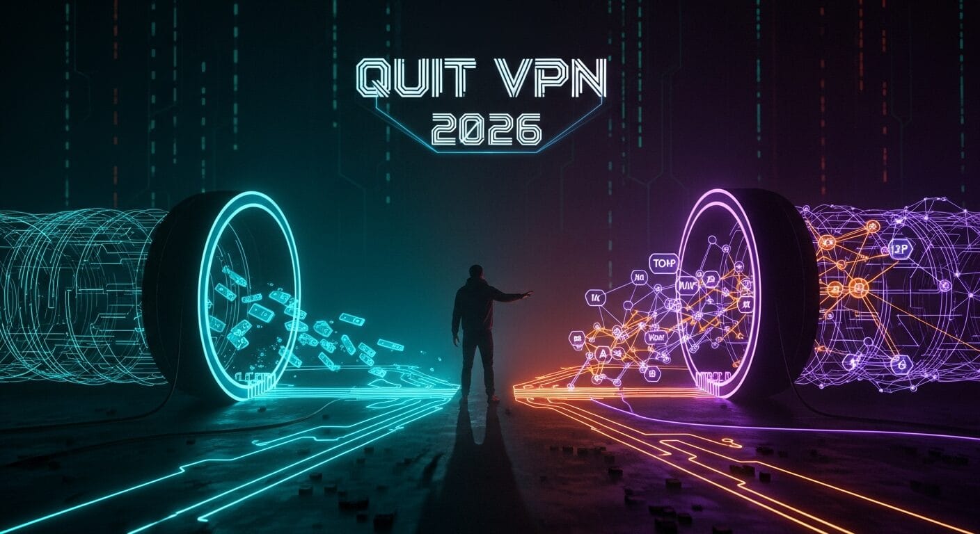 VPNをやめる2026 - プライバシー代替ツールの選択