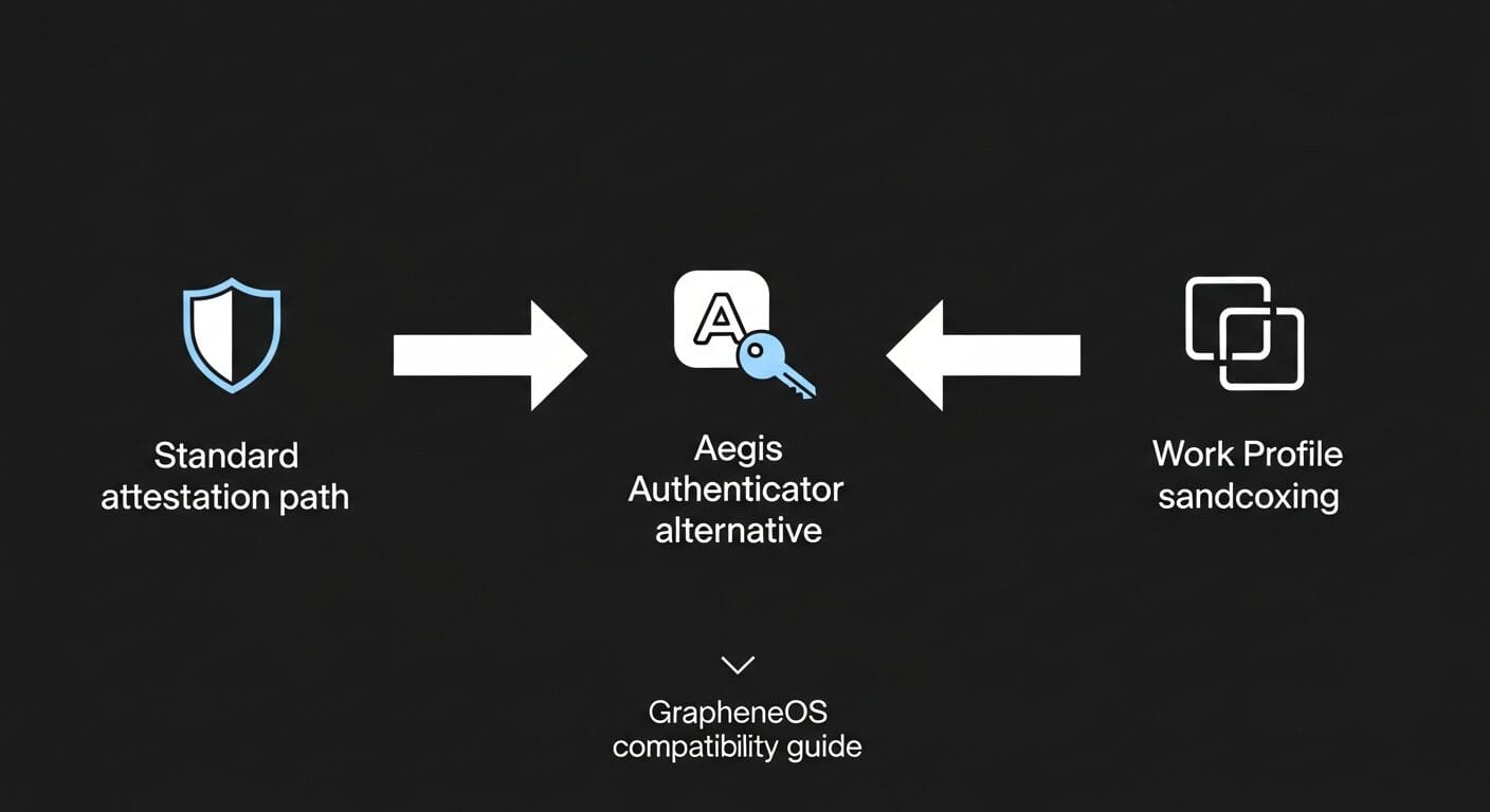 GrapheneOS 3つの回避策 - Standard attestation・Aegis・Work Profile