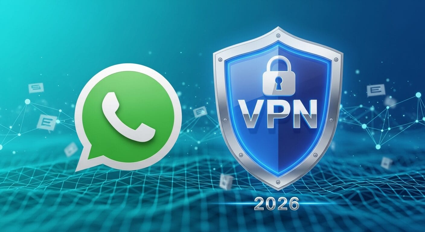 WhatsApp公式がMullvad・AmneziaVPNを推薦した検閲回避の概念図